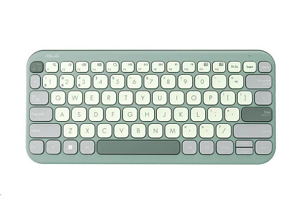 ASUS KW100 Marshmallow Bezdrátová klávesnice, GN/CZ/SK/81//3BT/COPILOT