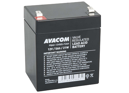 AVACOM baterie 12V 5Ah F2 HighRate (PBAV-12V005-F2AH)