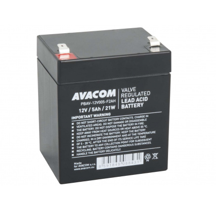 AVACOM baterie 12V 5Ah F2 HighRate (PBAV-12V005-F2AH)