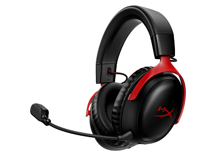 HyperX Cloud III S Wireless Black-Red Gaming Headset