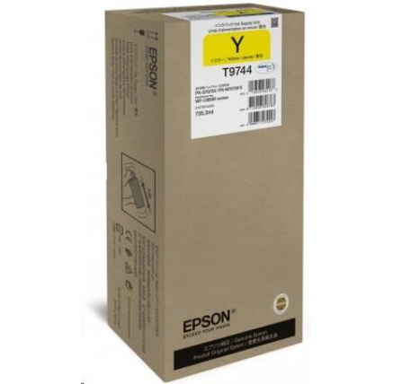 EPSON Ink bar WorkForce Pro WF-C869R Yellow XXL Ink Supply Unit 735,2 ml (84.000 str.) EPSON Ink bar WorkForce Pro WF-C869R Yellow XXL Ink Supply Unit 735,2 ml (84.000 str.)