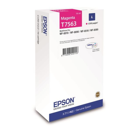 EPSON Ink bar WF-8xxx Series Ink Cartridge L Magenta - 1500str. (14 ml)