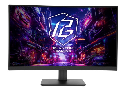 ASROCK LCD - 27" Gaming monitor PG27QRT1B, 2560 x 1440 QHD, 180Hz, 5000:1, 300cd/m2, 1ms, 2xHDMI, 1xDP