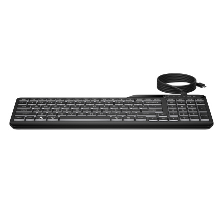 HP 400 Backlit Wired Keyboard - drátová podsvícená klávesnice CZ/SK HP 400 Backlit Wired Keyboard - drátová podsvícená klávesnice CZ/SK