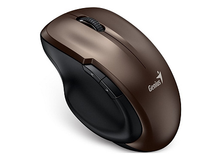 GENIUS myš Ergo 8200S/ 1200 dpi/ bezdrátová/ Chocolate/ 5-tlačítková