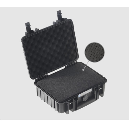 BW Outdoor Cases Type 1000 BLK SI (pre-cut foam)