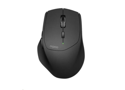 RAPOO myš MT550 Wireless Laser, Multi-mode: 2.4 GHz, Bluetooth 3.0 & 4.0, Black RAPOO myš MT550 Wireless Laser, Multi-mode: 2.4 GHz, Bluetooth 3.0 & 4.0, Black