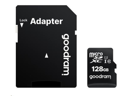 GOODRAM microSDXC karta 256GB M1AA (R:100/W:10 MB/s), UHS-I Class 10, U1 + Adapter