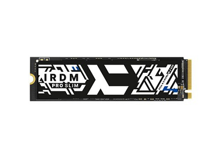 GOODRAM SSD IRDM PRO SLIM 2TB, PCIe Gen4x4, M.2 2280, (R:7000/W:6850MB/s), RETAIL GOODRAM SSD IRDM PRO SLIM 2TB, PCIe Gen4x4, M.2 2280, (R:7000/W:6850MB/s), RETAIL