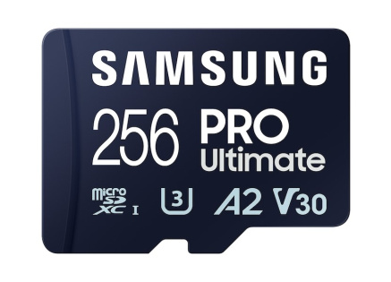Samsung micro SDXC 256GB PRO Ultimate + SD adaptér