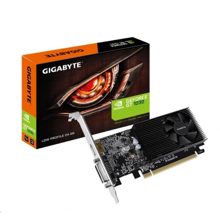 GIGABYTE VGA NVIDIA GeForce GT 1030 Low Profile D4 2G, 2G DDR4, 1xHDMI, 1xDVI GIGABYTE VGA NVIDIA GeForce GT 1030 Low Profile D4 2G, 2G DDR4, 1xHDMI, 1xDVI