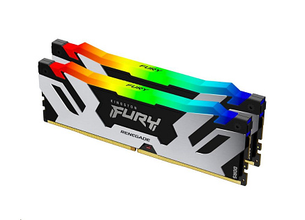 KINGSTON DIMM DDR5 32GB (Kit of 2) 7200MT/s CL38 FURY Renegade RGB XMP KINGSTON DIMM DDR5 32GB (Kit of 2) 7200MT/s CL38 FURY Renegade RGB XMP