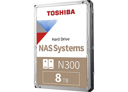 TOSHIBA HDD N300 NAS 8TB, SATA III, 512MB cache, BULK TOSHIBA HDD N300 NAS 8TB, SATA III, 512MB cache, BULK