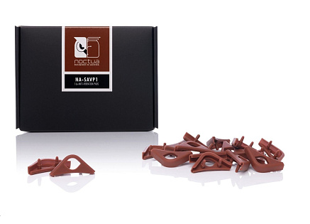 NOCTUA Příslušenství NA-SAVP1 Sada 16 ks antivibračních podložek pro ventilátory, hnědá