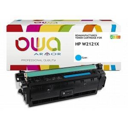OWA Armor toner pro HP CLJ Enterprise M554dn cyan, 10.000 str., komp.s W2121X OWA Armor toner pro HP CLJ Enterprise M554dn cyan, 10.000 str., komp.s W2121X
