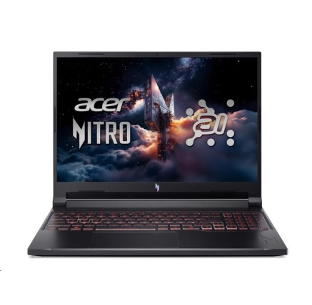 ACER NTB Nitro V 16 AI (ANV16-42-R250),R7-260,16"WQXGA,32GB,1TB SSD,RTX 5070,Linux,Black