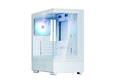 ZALMAN case P10, Mini Tower, mATX, 1xUSB 3.0, 1xUSB-C, 1x 120mm ARGB Fan, bílá