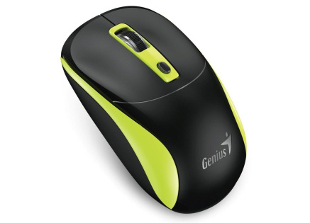 GENIUS myš NX-7123/ 1200 dpi/ bezdrátová/ Copilot/ černo-zelená
