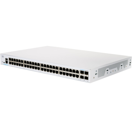 Cisco switch CBS220-48P-4G (48xGbE,4xSFP,48xPoE+,382W) - REFRESH
