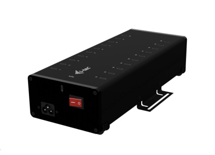 i-tec USB-C/USB-A Metal Charging + data HUB, 15W per port, 20x USB-C i-tec USB-C/USB-A Metal Charging + data HUB, 15W per port, 20x USB-C