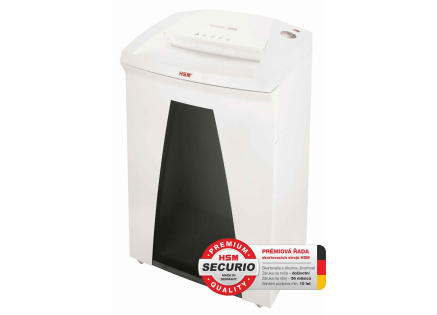 HSM skartovač Securio B32 (řez: Podélný 3.9mm | vstup: 310mm | DIN: P-2 (2) | papír, sponky, plast. karty, CD)
