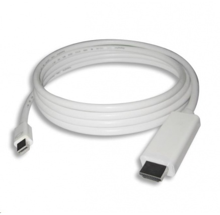 PREMIUMCORD Kabel mini DisplayPort 1.2 na HDMI 2.0, pro rozlišení 4Kx2K@60Hz, 1m