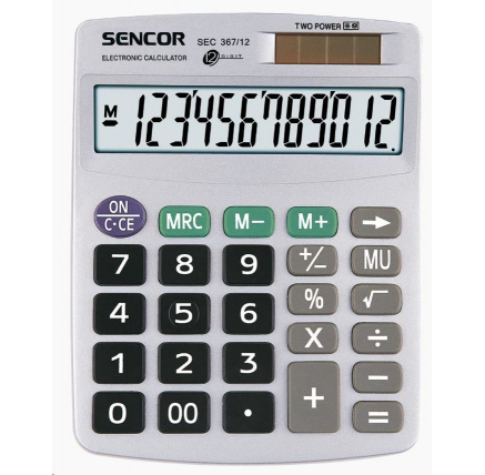 Sencor kalkulačka  SEC 367/ 12