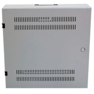 XtendLan 19" nástěnný vertikální rozvaděč 2U+4U 540x150, perforované dveře, šedý