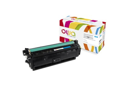 OWA Armor toner pro HP Color Laserjet Ese M552, M553, MFP M577, 5000 Stran, CF361A, modrá/cyan