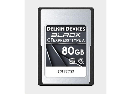 Delkin CFexpress BLACK, VPG400 (Type A) 80GB