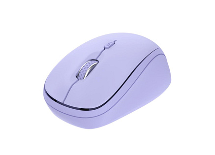TRUST Myš YVI+, Bezdrátová, Eco, fialová