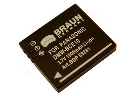 Braun Akumulátor Panasonic BCE10 (Pan.BCE10/S008 - 1320 mAh)