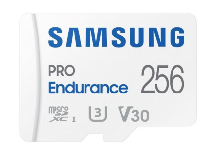 Samsung micro SDXC karta 256GB PRO Endurance + SD adaptér