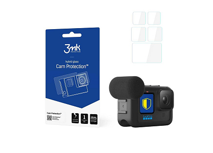 3mk Cam Protection pro GoPro HERO 9/10/11, černá