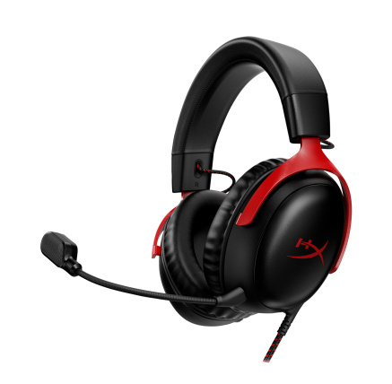 HyperX Cloud III BLK/RED GAM HEADSET - Sluchátka k PC