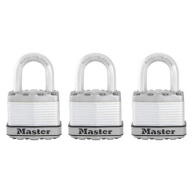 Master Lock Excell M1EURTRI Set 3 ks titanových visacích zámků