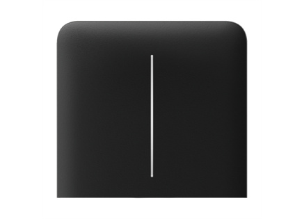 Ajax  SideButton (2-gang) vertical - Boční dvou tlačítko, vertikální instalace, černá