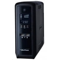 CyberPower PFC SineWare LCD GP UPS 1300VA/780W, Schuko zásuvky