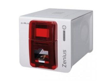 Evolis Zenius Classic, single sided, 12 dots/mm (300 dpi), USB, red