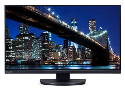 Sharp MultiSync® EA272U, 27", 3840x2160, 400[cd/m2], IPS, 16:9, 1000:1, black