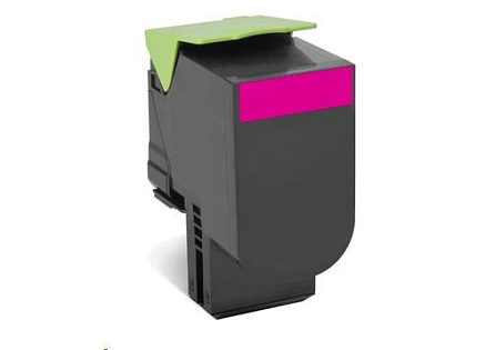 LEXMARK Magenta toner 802SM pro CX310/410/510 z programu Lexmark Return (2 000 stran) LEXMARK Magenta toner 802SM pro CX310/410/510 z programu Lexmark Return (2 000 stran)