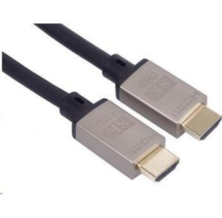 PREMIUMCORD Kabel HDMI 2.1 High Speed + Ethernet kabel 8K@60Hz, 4K@120Hz, pozlacené konektory, 2m PREMIUMCORD Kabel HDMI 2.1 High Speed + Ethernet kabel 8K@60Hz, 4K@120Hz, pozlacené konektory, 2m