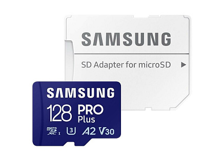 Samsung micro SDXC 128GB PRO Plus + SD adaptér Samsung micro SDXC 128GB PRO Plus + SD adaptér