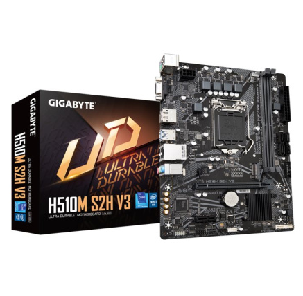 GIGABYTE MB Sc LGA1200 H510M S2H V3, Intel H470, 2xDDR4, 1xDP, 1xHDMI, 1xVGA, mATX GIGABYTE MB Sc LGA1200 H510M S2H V3, Intel H470, 2xDDR4, 1xDP, 1xHDMI, 1xVGA, mATX