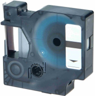 Xerox kompatibilní páska s DYMO 40916 S0720710, 9mm x 7m, černý tisk / modrý podklad, D1 - ALLPRINT