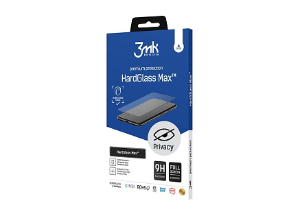 3mk tvrzené sklo HardGlass MAX Privacy pro Apple iPhone 13 Pro Max/14 Plus