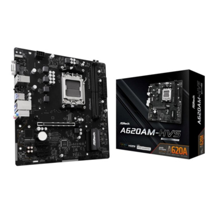 ASRock MB Sc AM5 A620AM-HVS, AMD A620A, 2xDDR5, 1xHDMI ASRock MB Sc AM5 A620AM-HVS, AMD A620A, 2xDDR5, 1xHDMI
