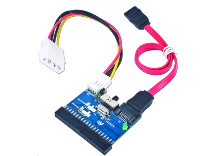 GEMBIRD Adaptér SATA - IDE 3,5", obousměrný (redukce) GEMBIRD Adaptér SATA - IDE 3,5", obousměrný (redukce)