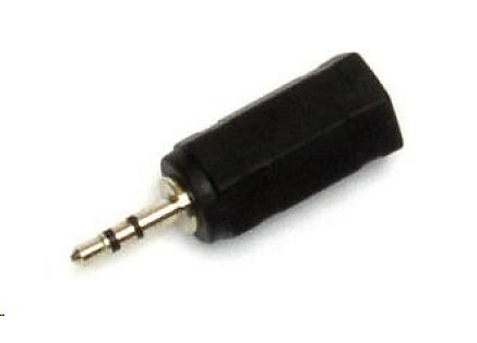 PREMIUMCORD Adaptér Jack 2,5mm - Jack 3,5mm, redukce (M/F)