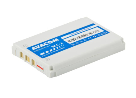 AVACOM baterie do mobilu Nokia 3410, 3310 ,3510 Li-Ion 3,6V 1100mAh (náhrada BLC-2) AVACOM baterie do mobilu Nokia 3410, 3310 ,3510 Li-Ion 3,6V 1100mAh (náhrada BLC-2)